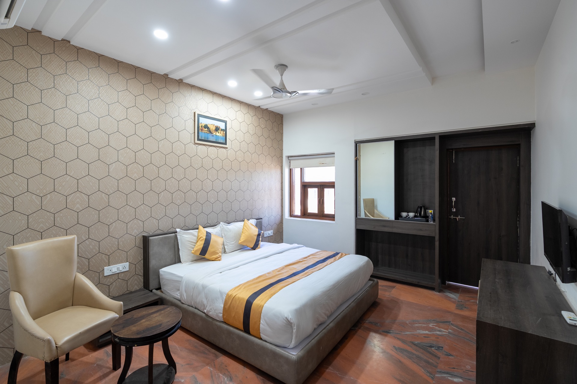 A Superior Room bathroom at Hotel Ramdev